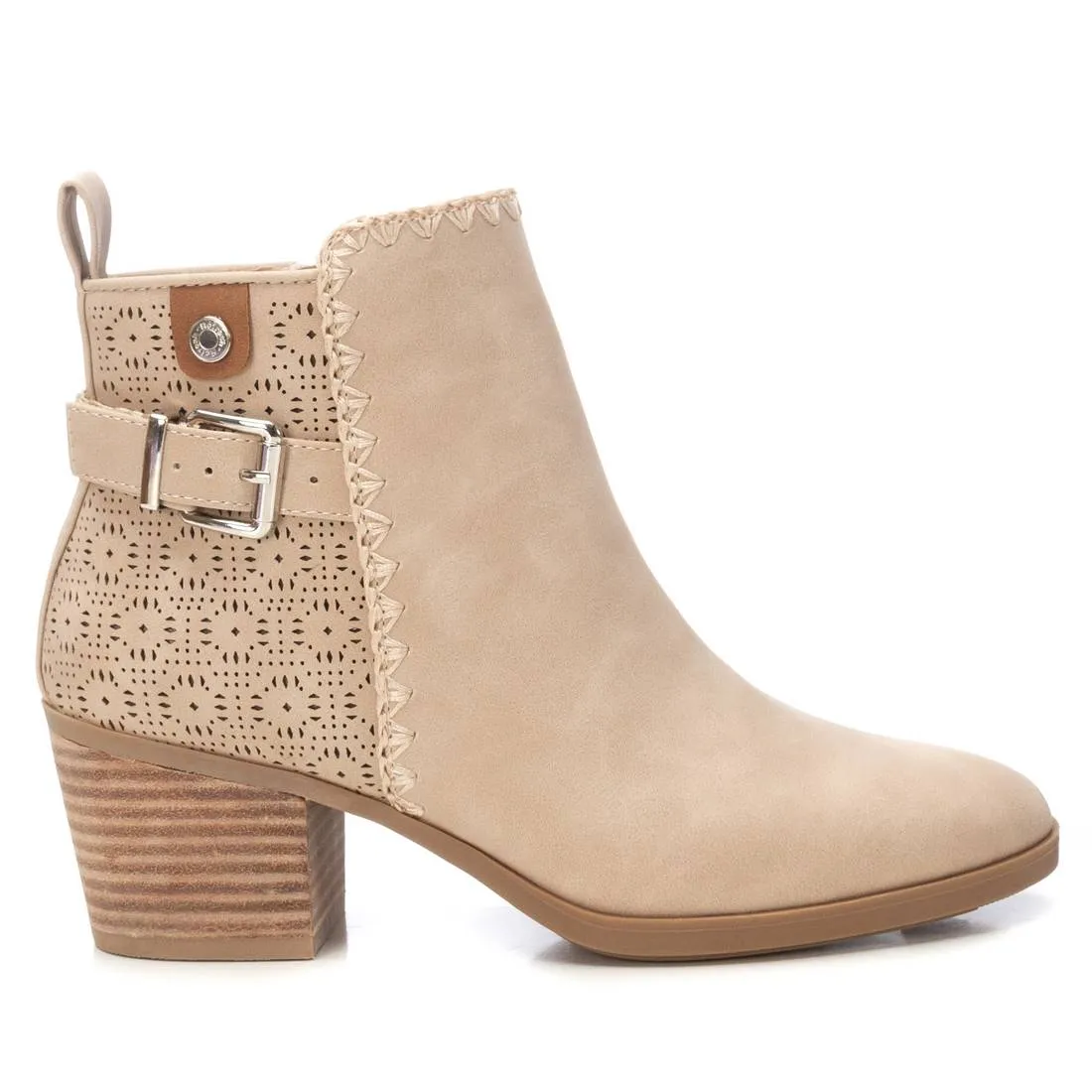 Refresh Women's Fashion Italian Design Booties with Side Zipper by Xti