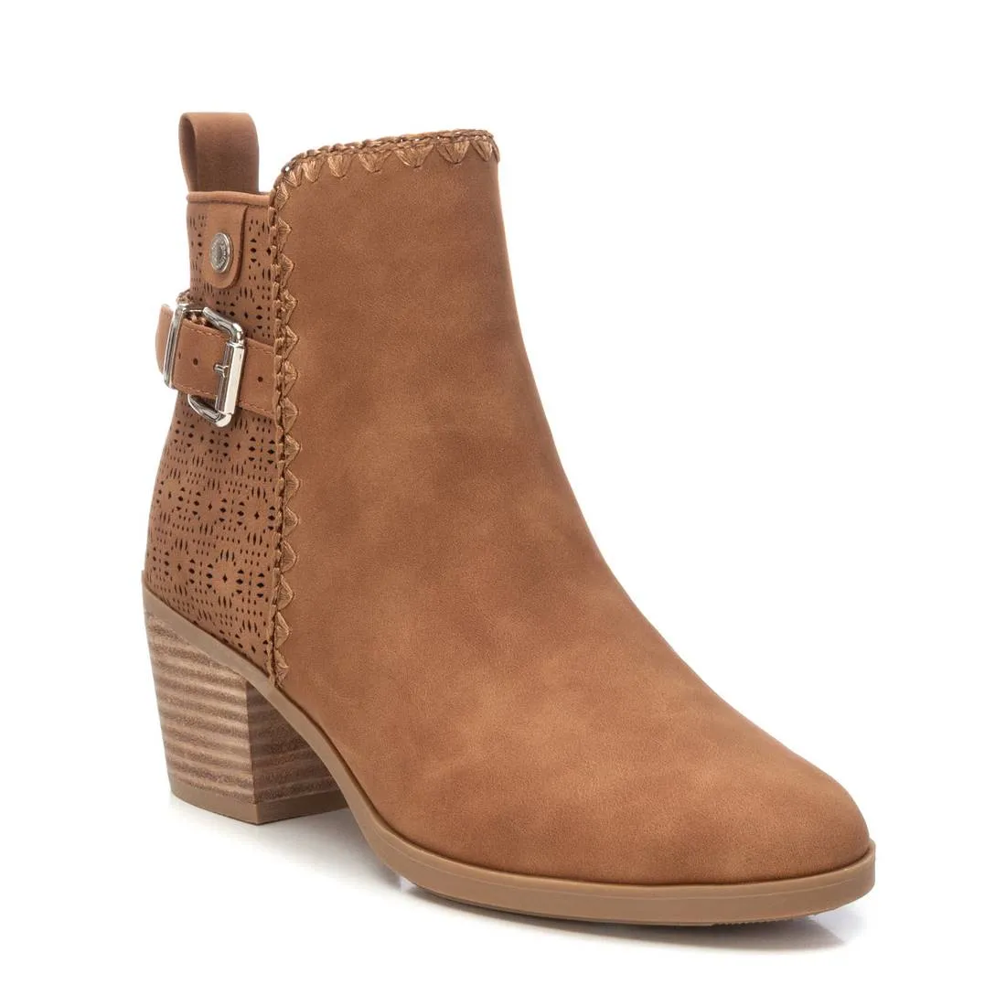Refresh Women's Fashion Italian Design Booties with Side Zipper by Xti