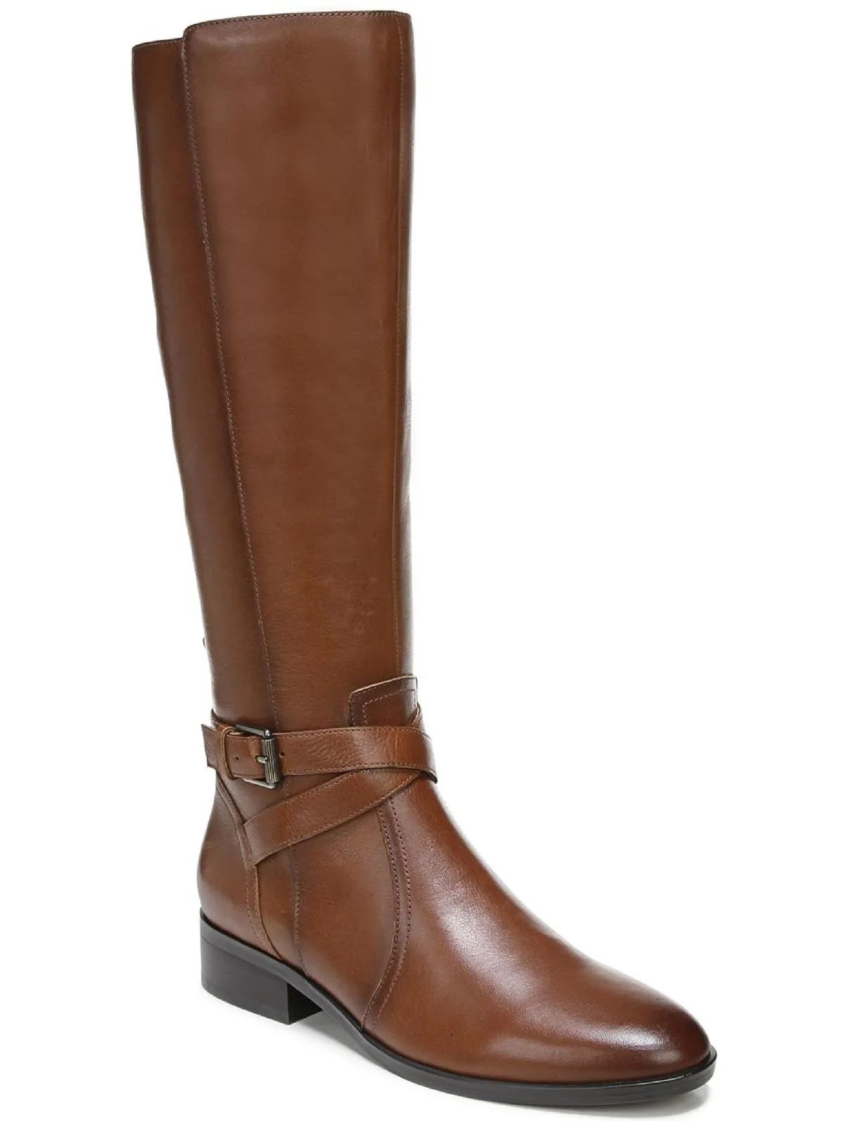 Rena Womens Zipper Wide Calf Knee-High Boots