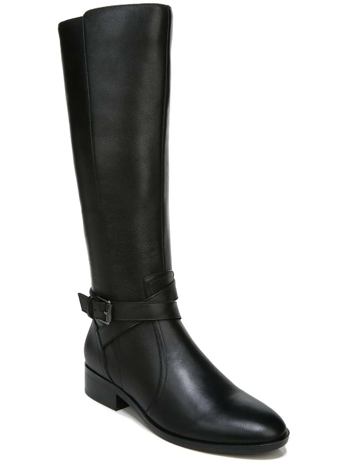 Rena Womens Zipper Wide Calf Knee-High Boots