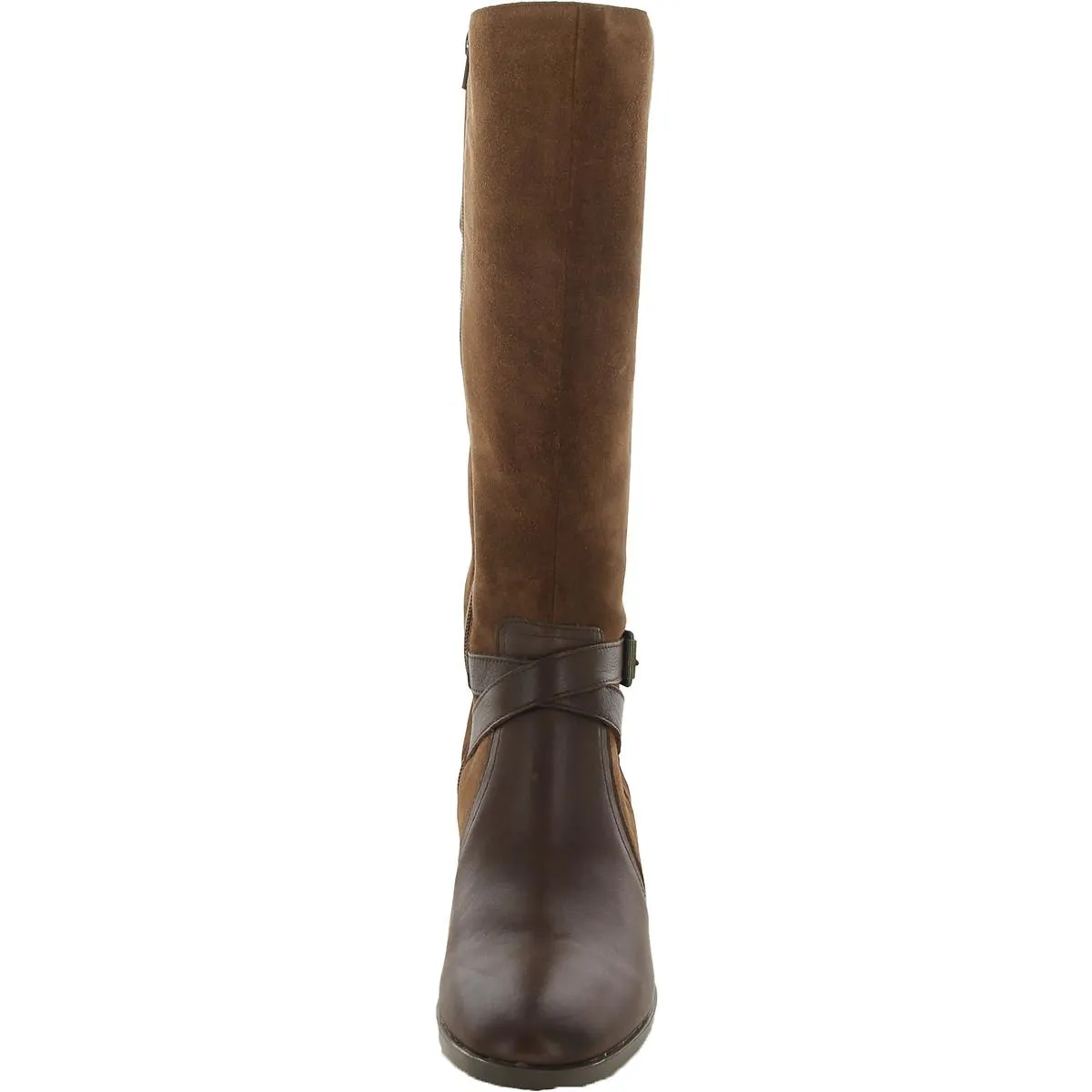 Rena Womens Zipper Wide Calf Knee-High Boots