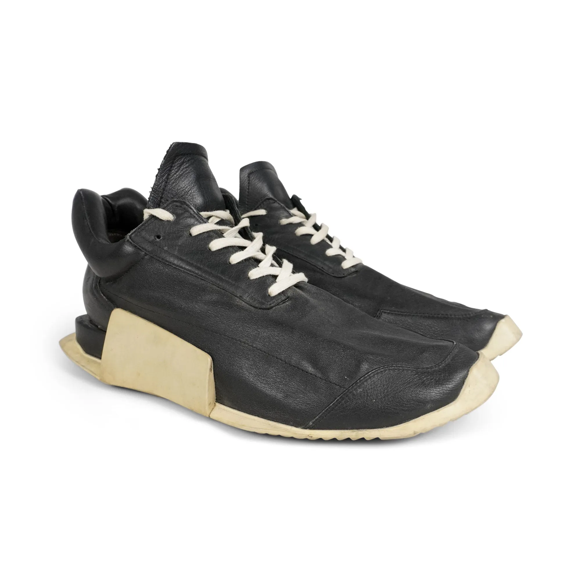 Rick Owens x Adidas 'Level Runner' Sneakers - Men's 9.5