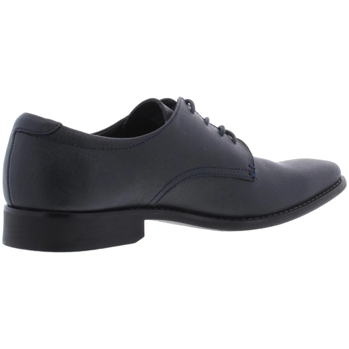 Ridge Mens Leather Lace Up Oxfords