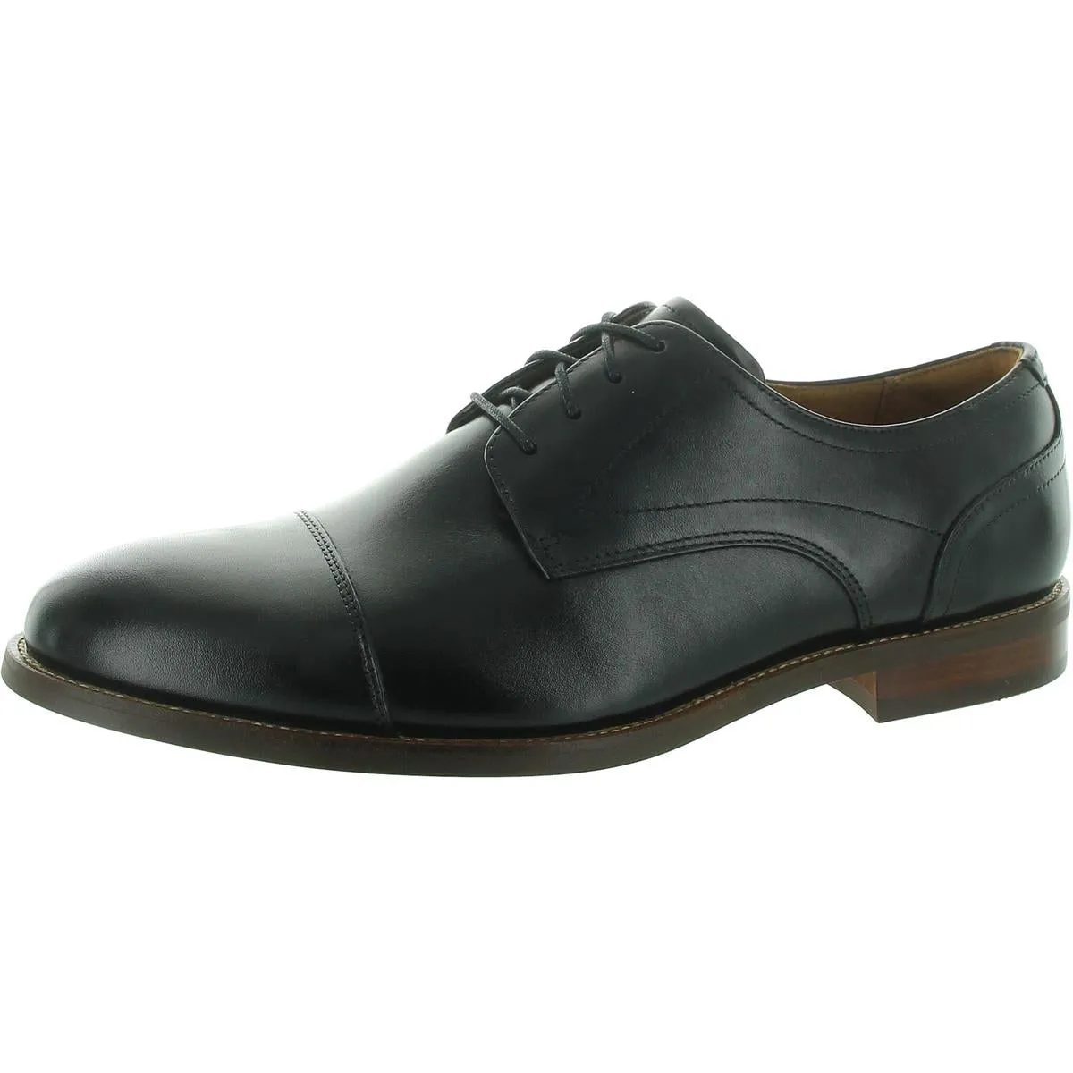 Rucci Mens Comfort Insole Leather Oxfords
