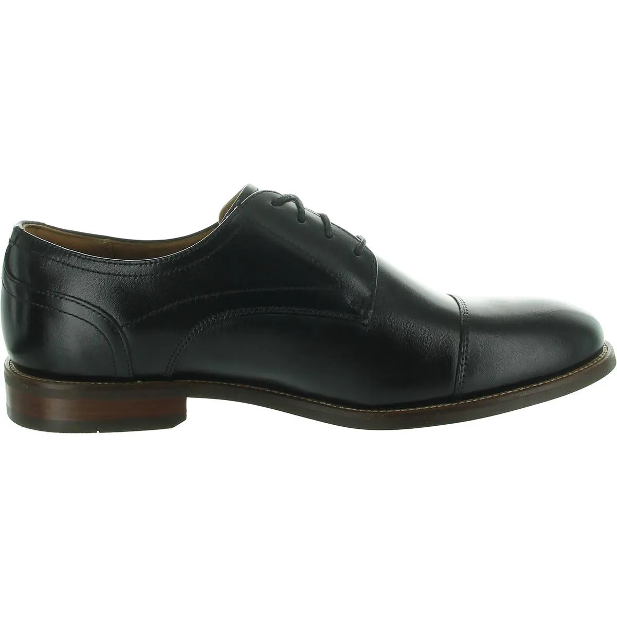 Rucci Mens Comfort Insole Leather Oxfords