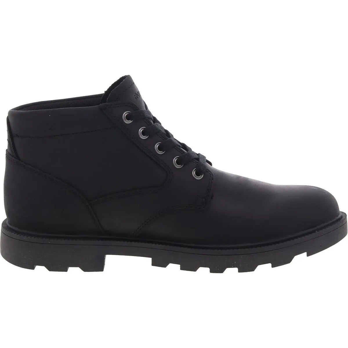 Seamus Mens Lace-Up Leather Combat & Lace-Up Boots
