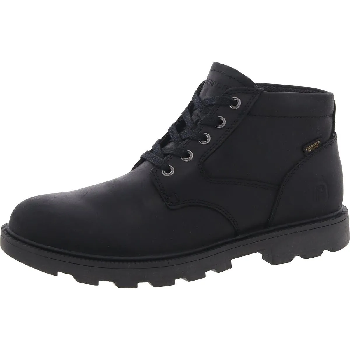 Seamus Mens Lace-Up Leather Combat & Lace-Up Boots