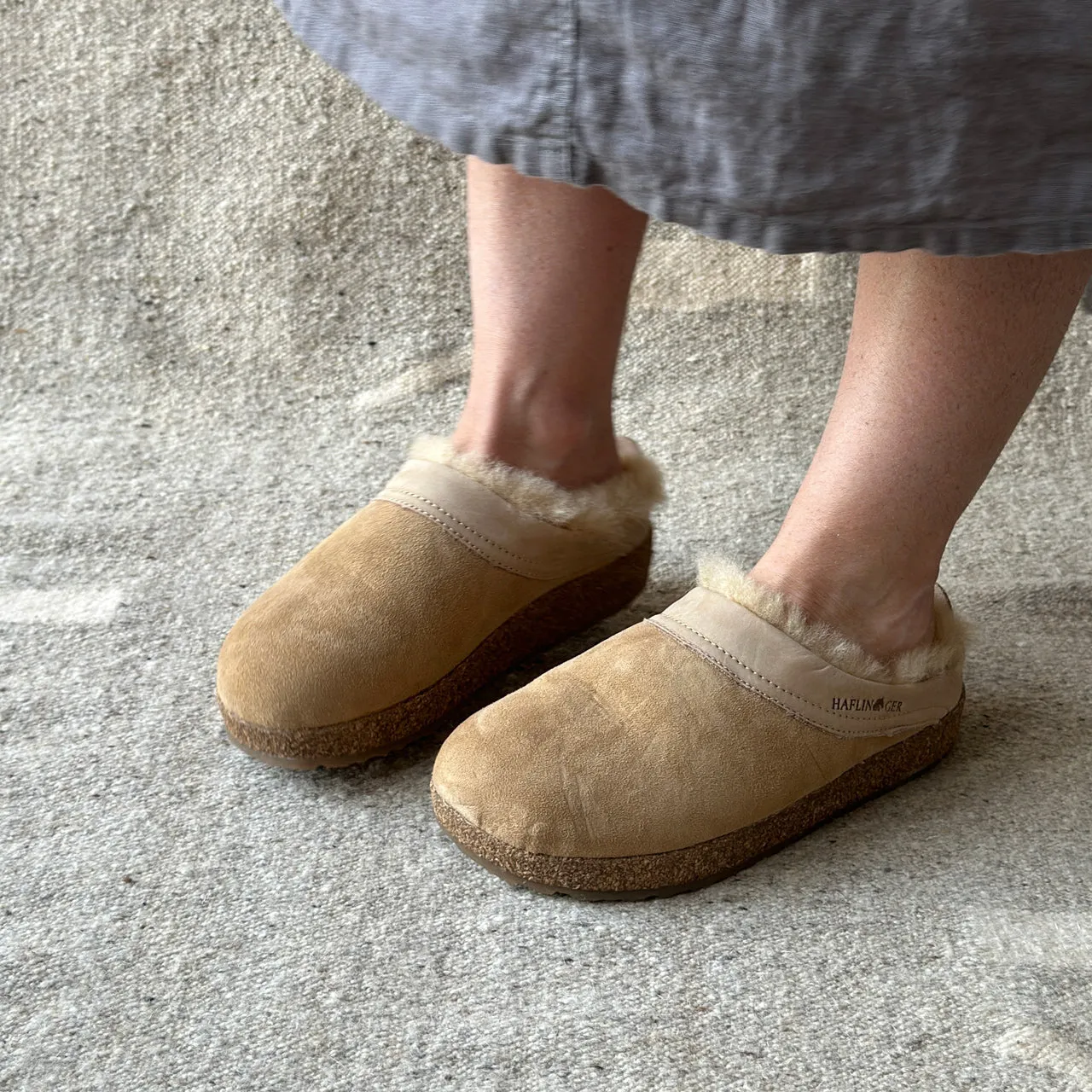 Sheepskin Clogs - Snowbird - Taupe (Adults 36-46) *Pre-order