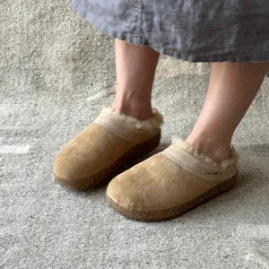 Sheepskin Clogs - Snowbird - Taupe (Adults 36-46) *Pre-order