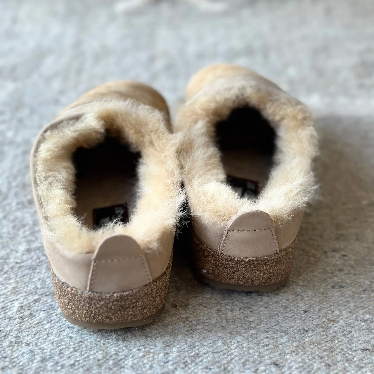 Sheepskin Clogs - Snowbird - Taupe (Adults 36-46) *Pre-order