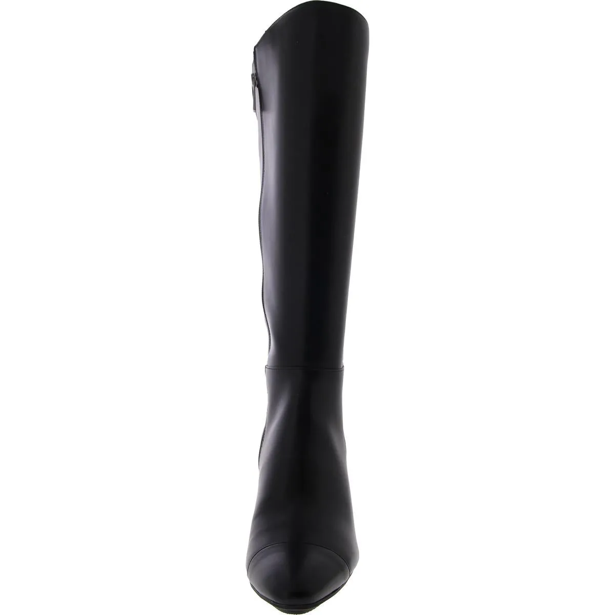 SPENCER Womens Faux Leather Sleek Knee-High Boots