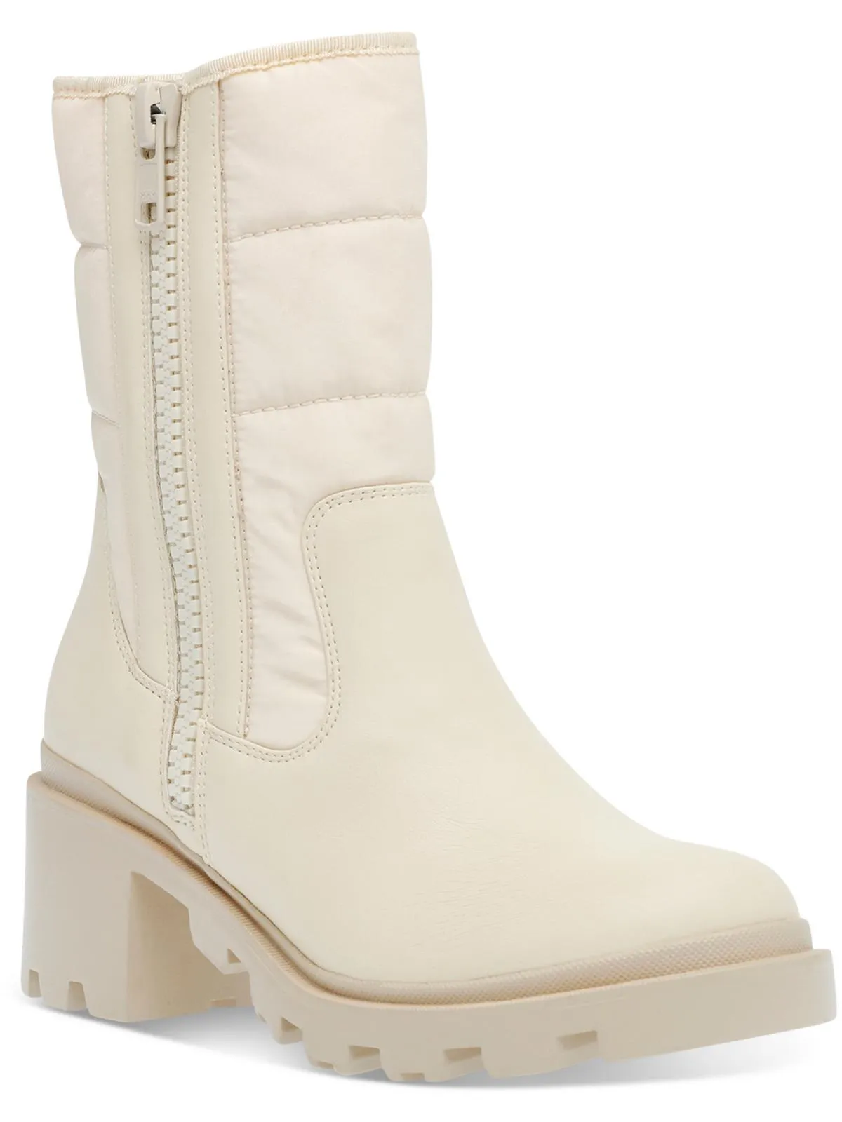 Stazie Womens Lugged Sole Puffer Winter & Snow Boots