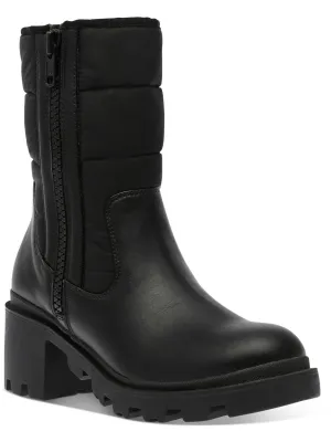 Stazie Womens Lugged Sole Puffer Winter & Snow Boots