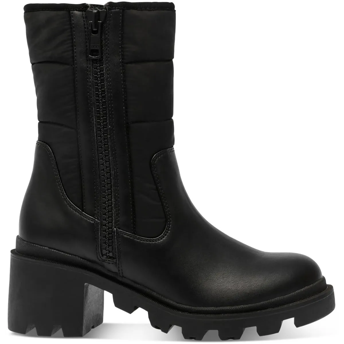 Stazie Womens Lugged Sole Puffer Winter & Snow Boots