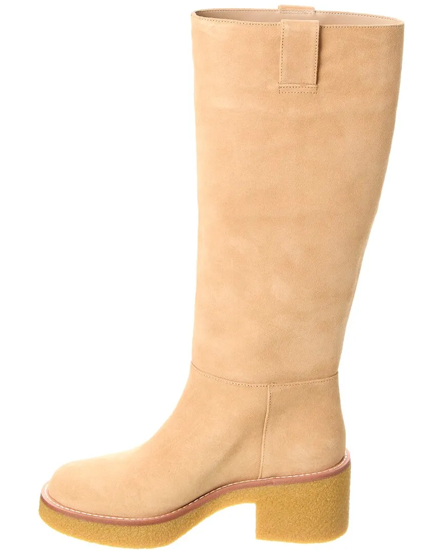 Stuart Weitzman Montana Slouch Suede Boot