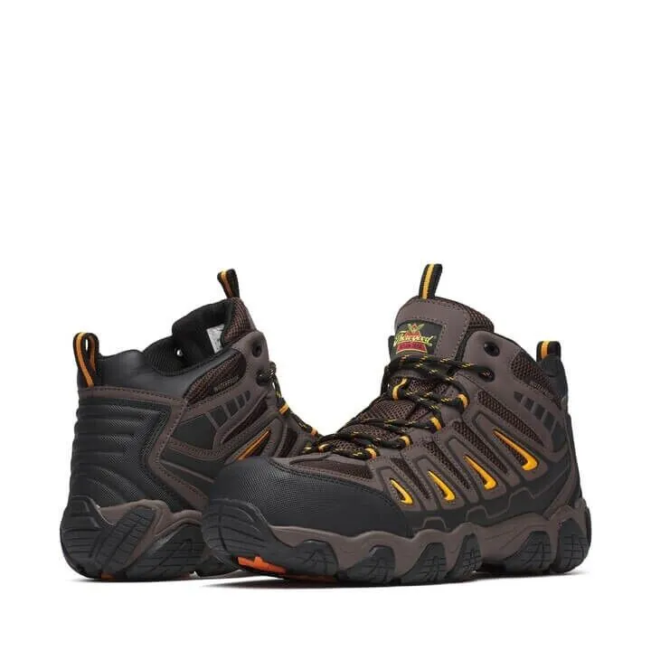 Thorogood Crosstrex Mid 804-4291 Boots Men's Brown Waterproof Safety Toe EEE3670 (Brown,10.5)