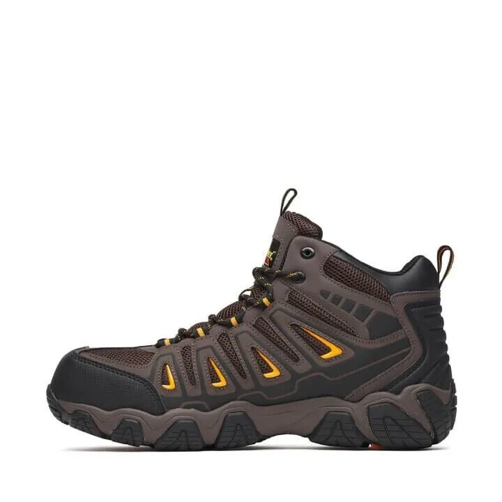 Thorogood Crosstrex Mid 804-4291 Boots Men's Brown Waterproof Safety Toe EEE3670 (Brown,10.5)