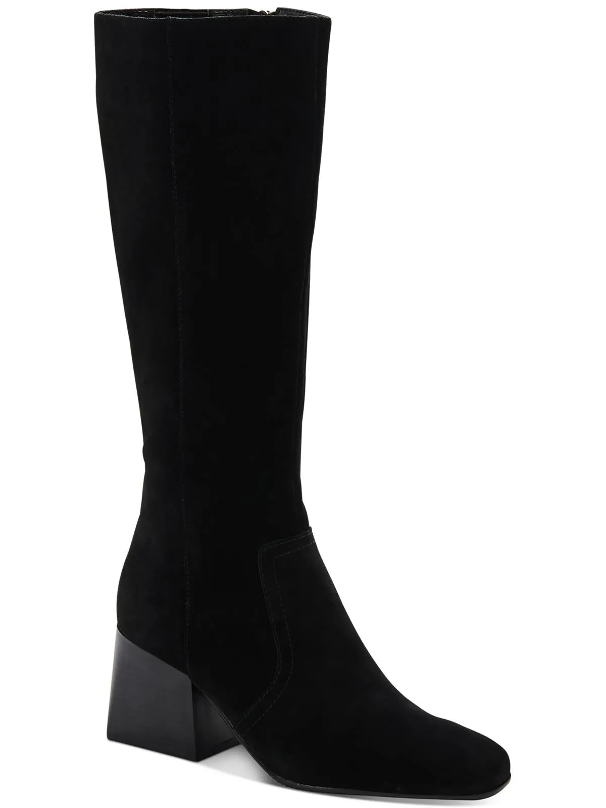 Tori Womens Suede Waterproof Knee-High Boots