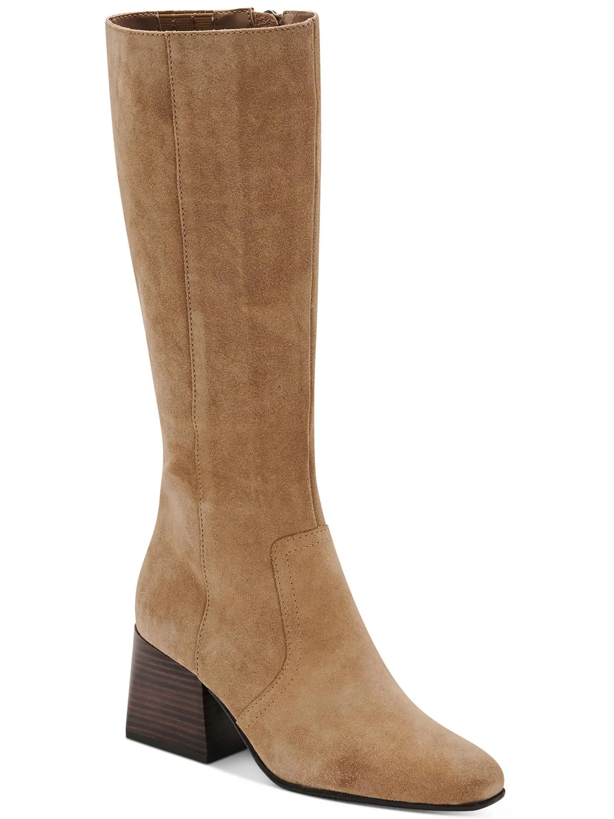 Tori Womens Suede Waterproof Knee-High Boots
