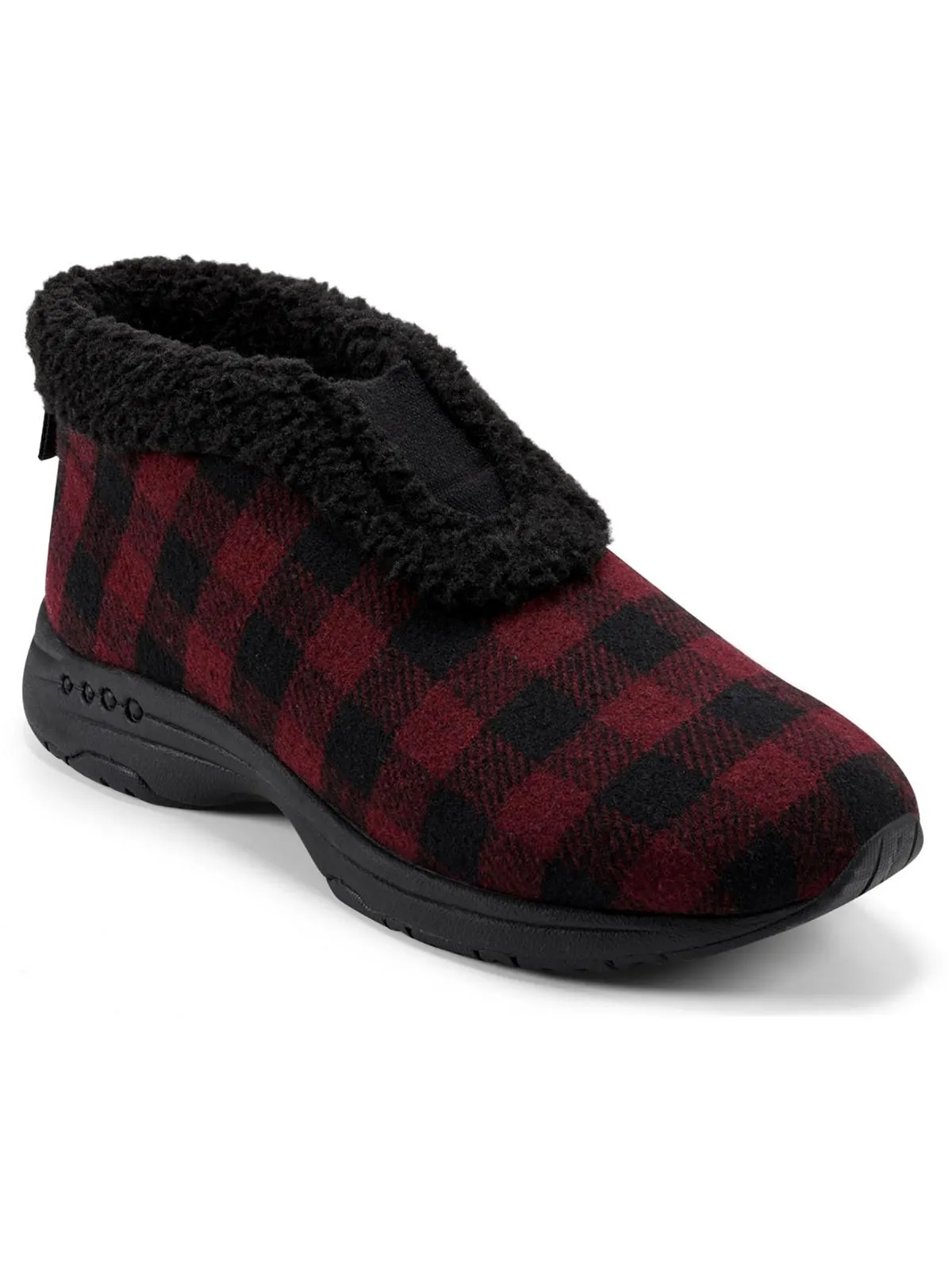 Treepose 2 Womens Faux Fur Lined Bootie Slippers