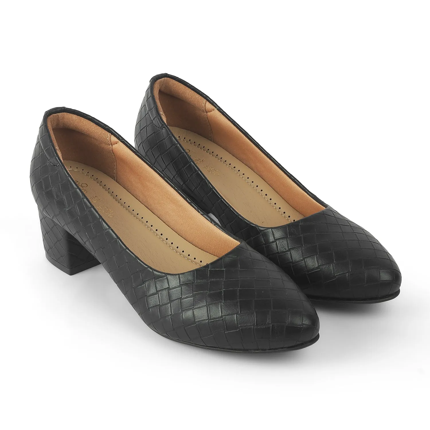 Tresmode Morco Black Women's Dress Pumps