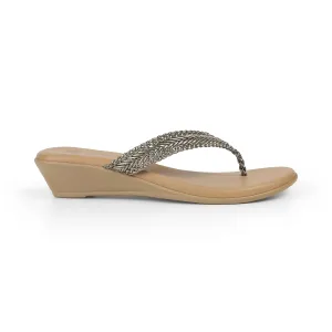 Tresmode Soeve Pewter Women's Dress Sandals