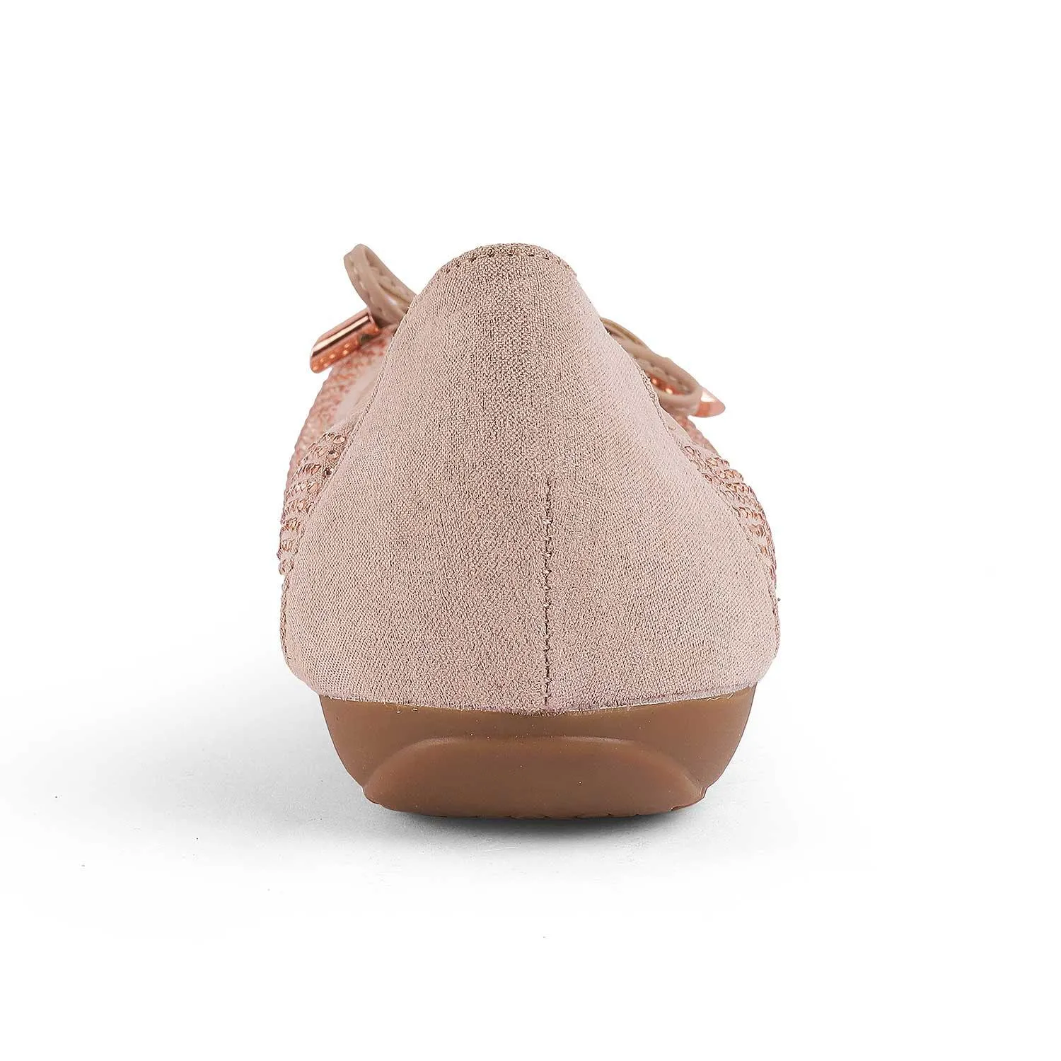 Tresmode Todiam Pink Women's Dress Ballerinas