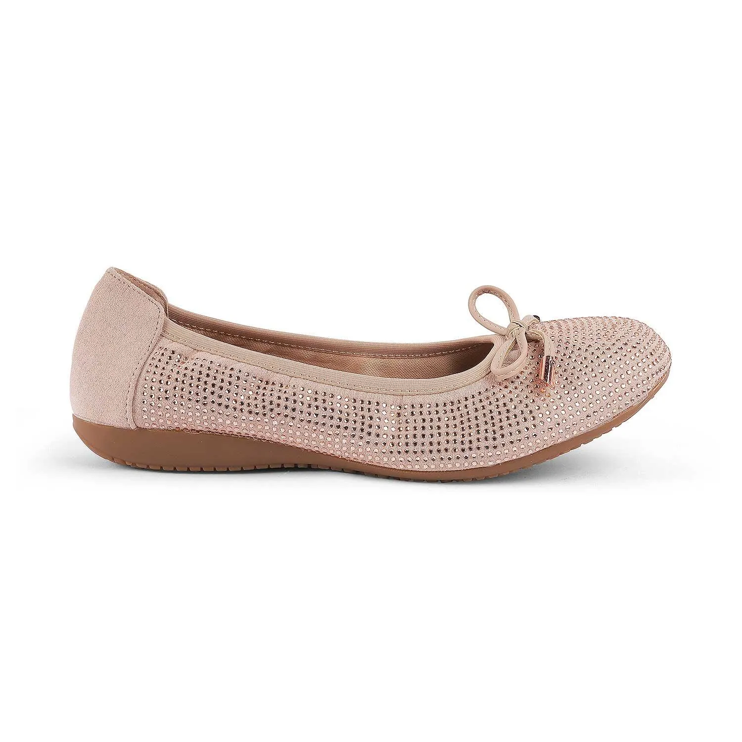 Tresmode Todiam Pink Women's Dress Ballerinas