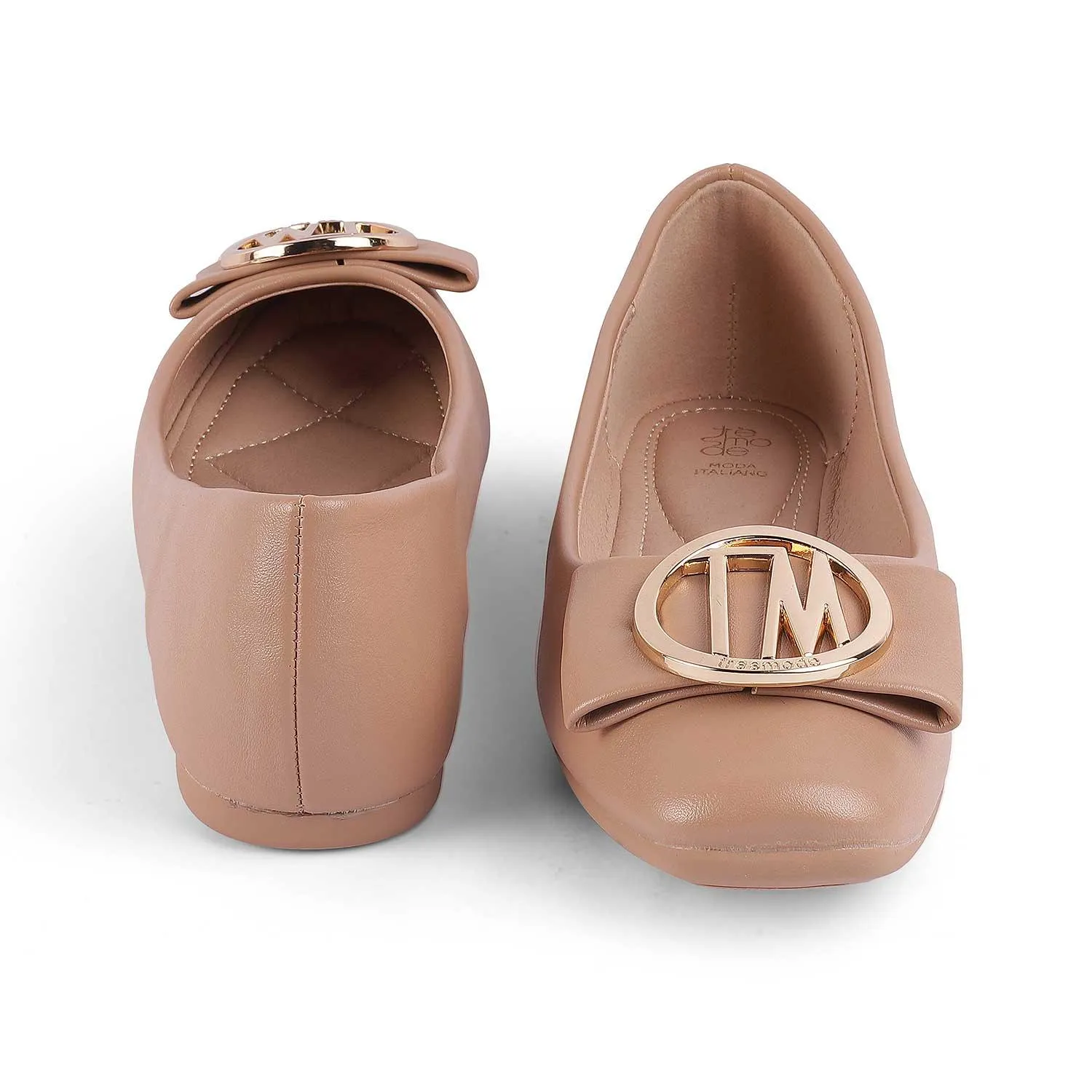 Tresmode Trego Tan Women's Dress Ballerinas