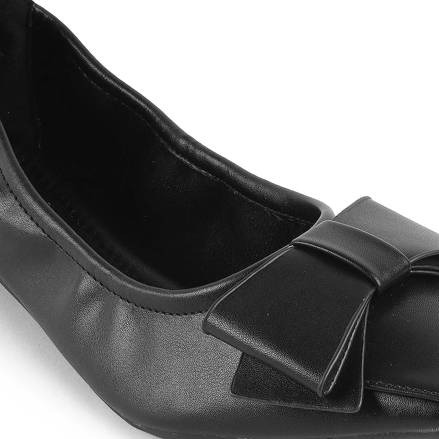 Tresmode Treiu Black Women's Dress Ballerinas