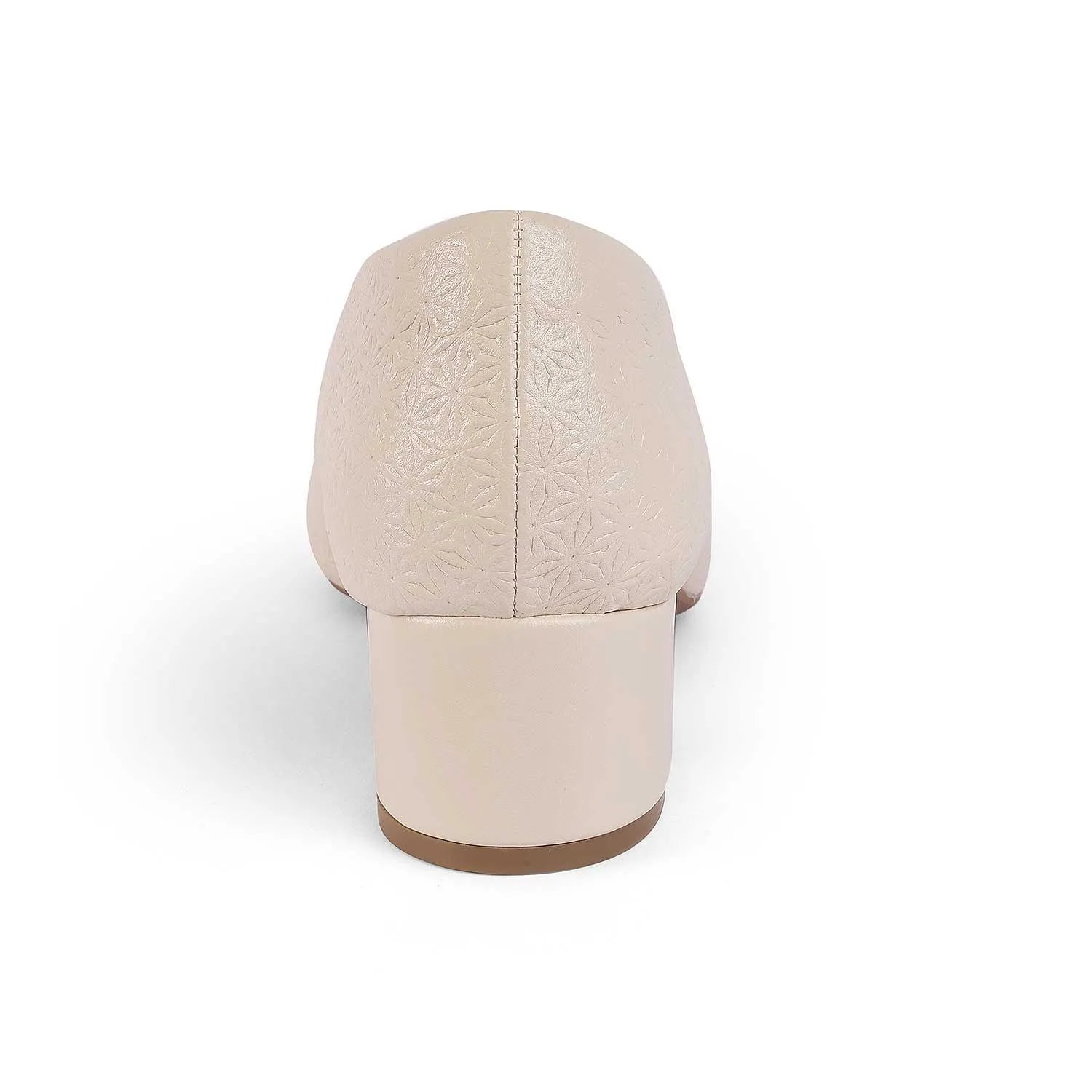 Tresmode Treroy Beige Women's Peep-toe Heels