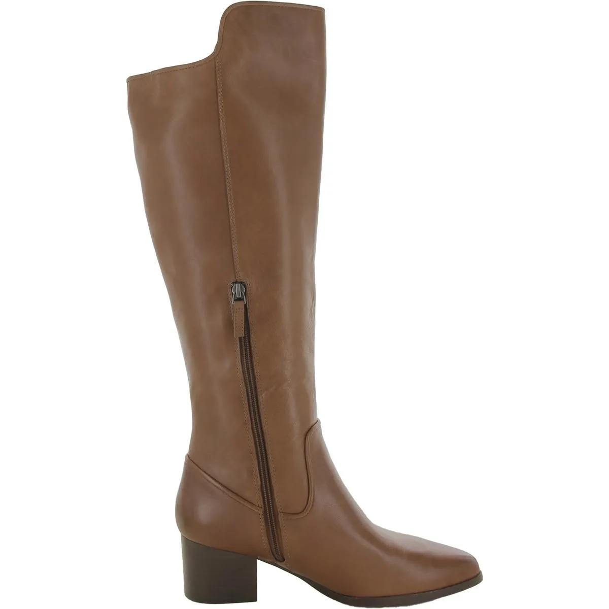 TRISTA Womens Leather Heel Synthetic outsole Thigh-High Boots