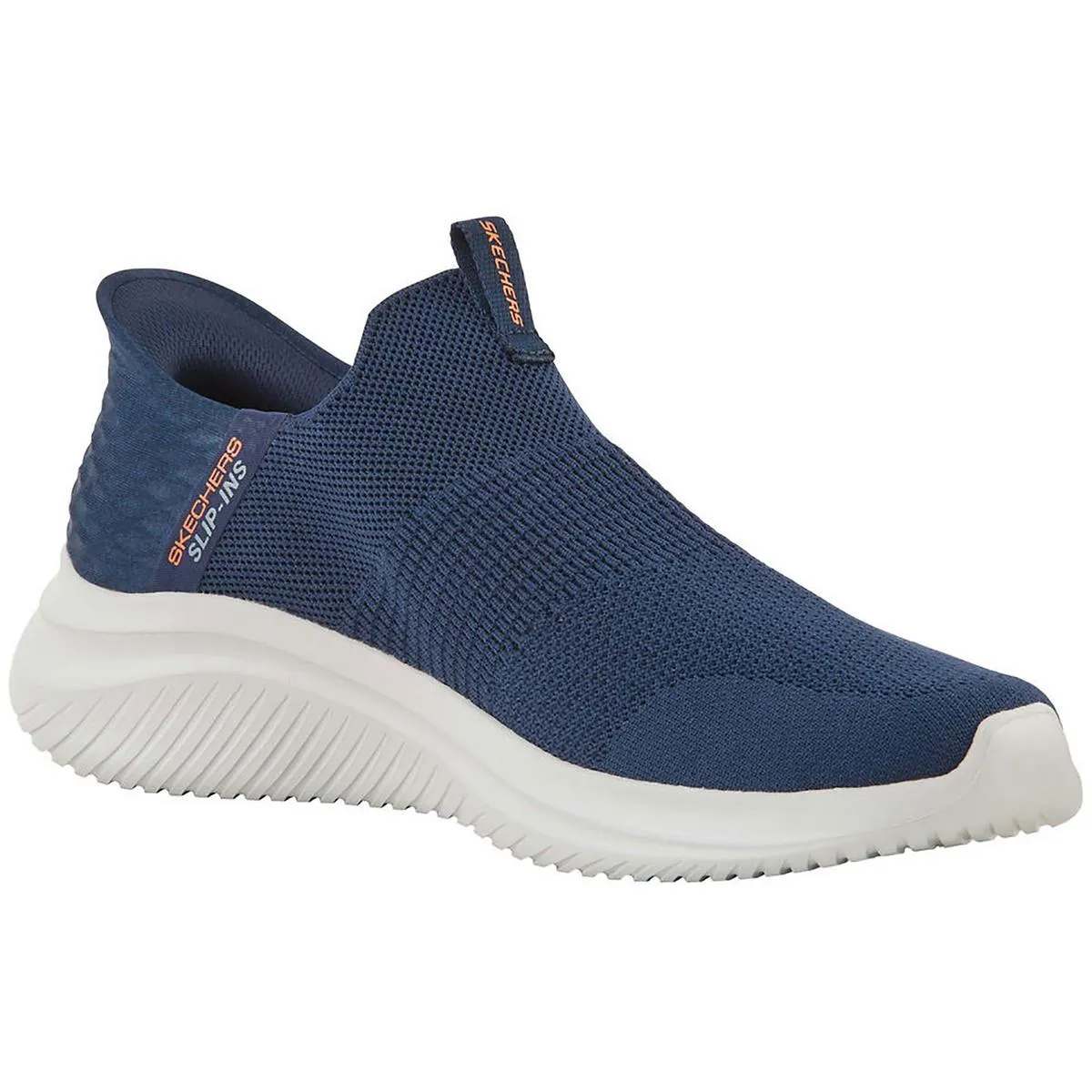 Ultra Flex 3.0 Smooth Step Mens Memory Foam Manmade Slip-On Sneakers
