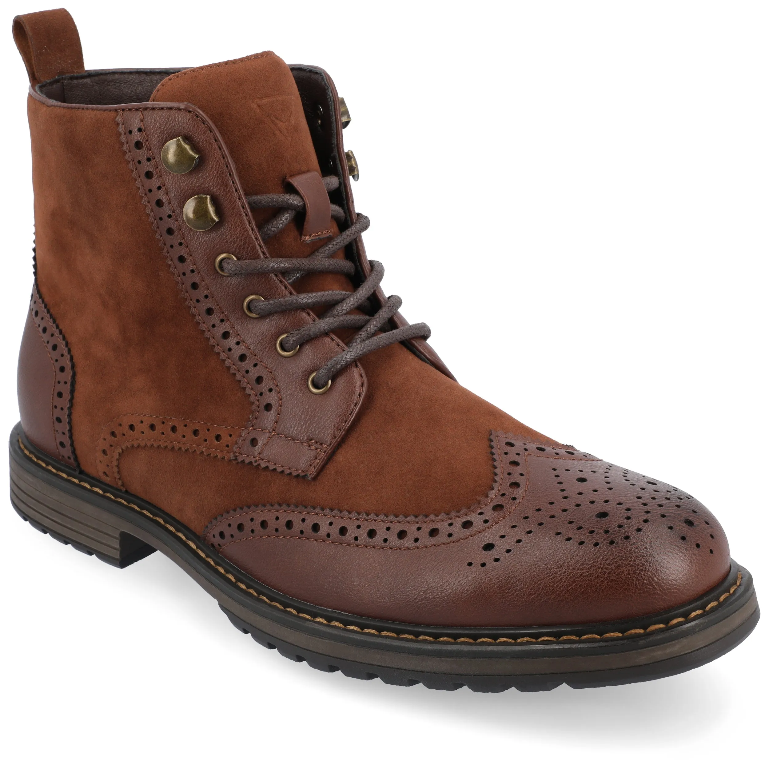 Vance Co. Virgil Wingtip Ankle Boot