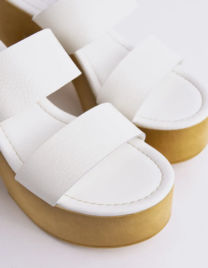 Vyronas White Leather
