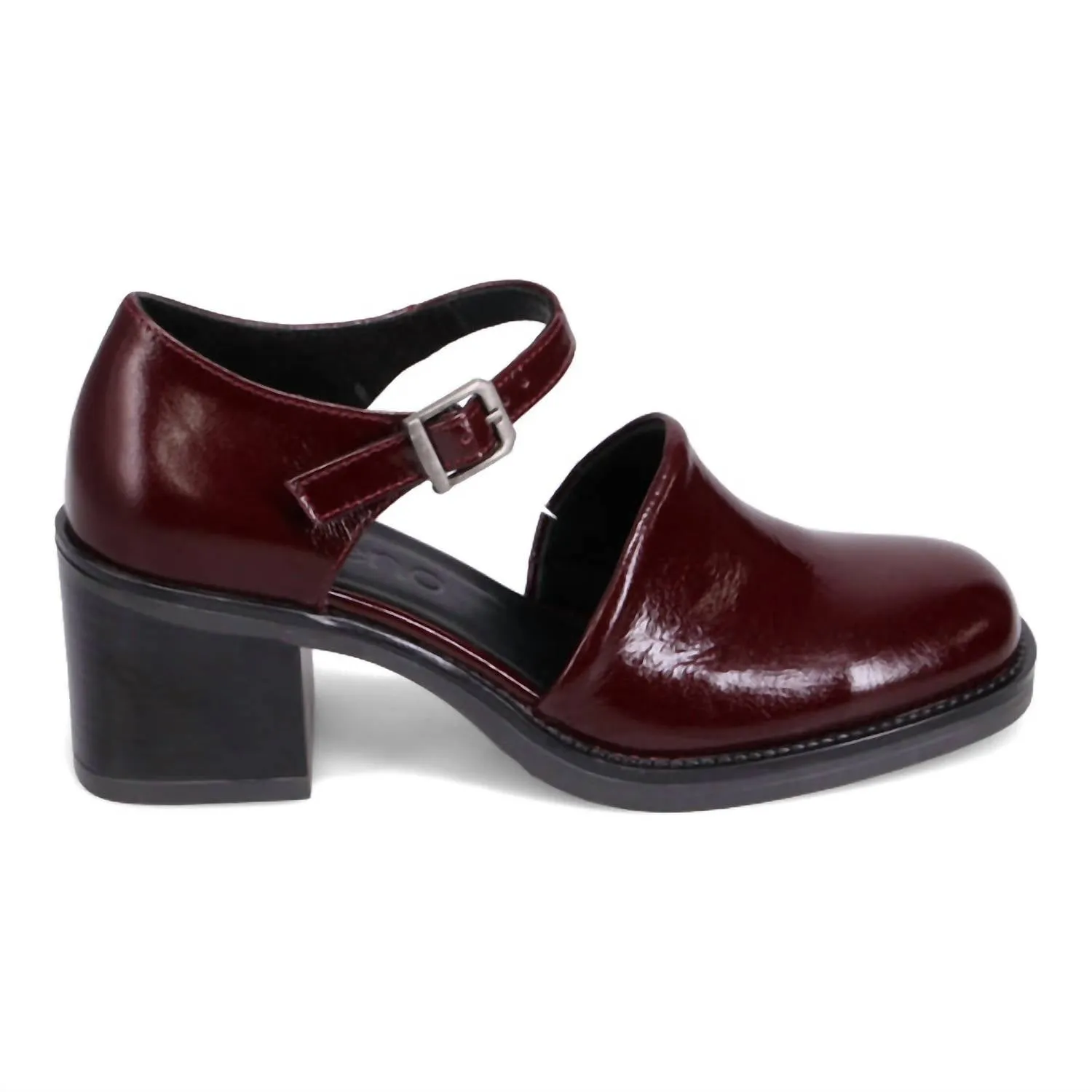 Women Rita Heel Sandal In Burgundy