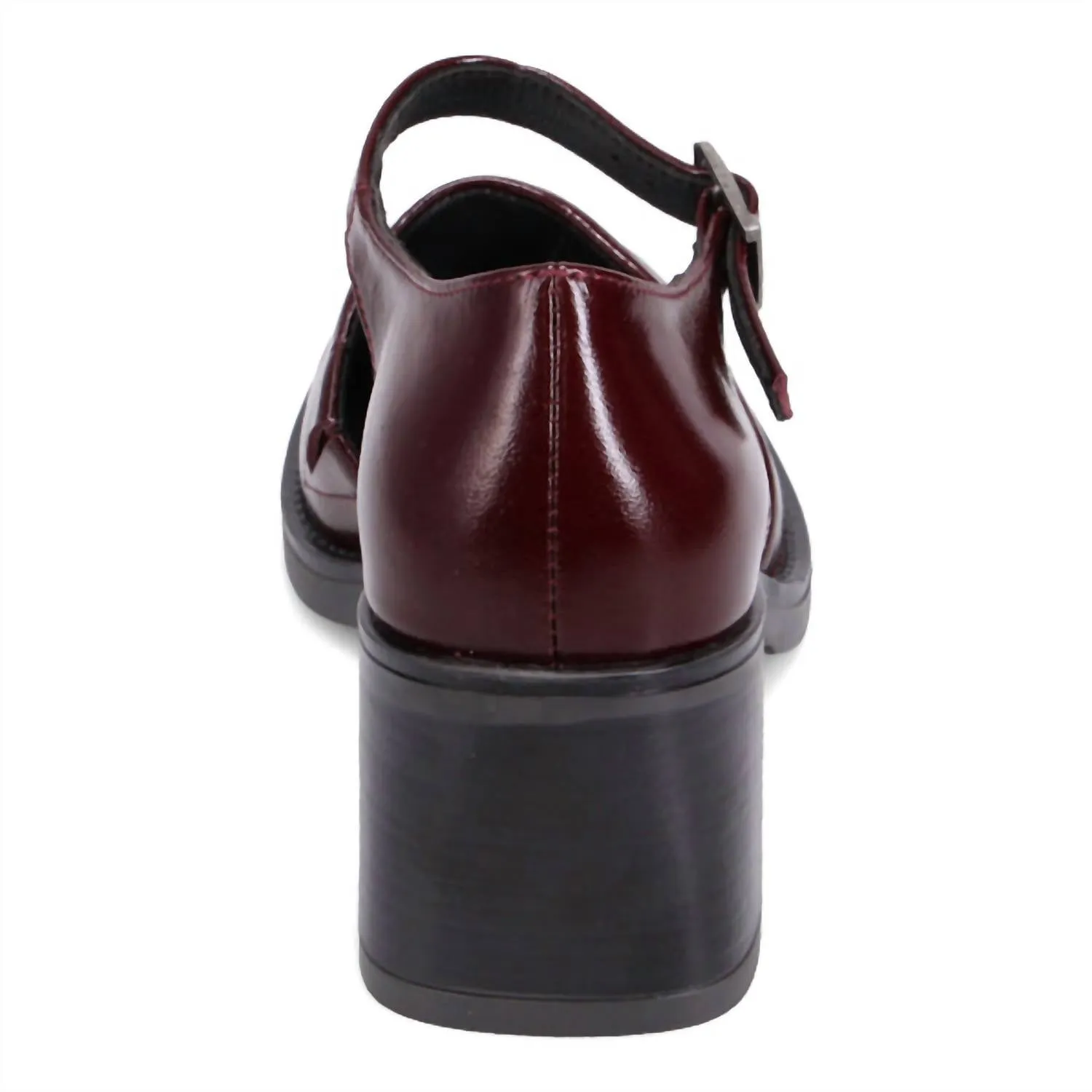 Women Rita Heel Sandal In Burgundy