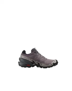 Women Speedcross 6 Trail Running Shoes In Moonscape/black/ashes Of Roses