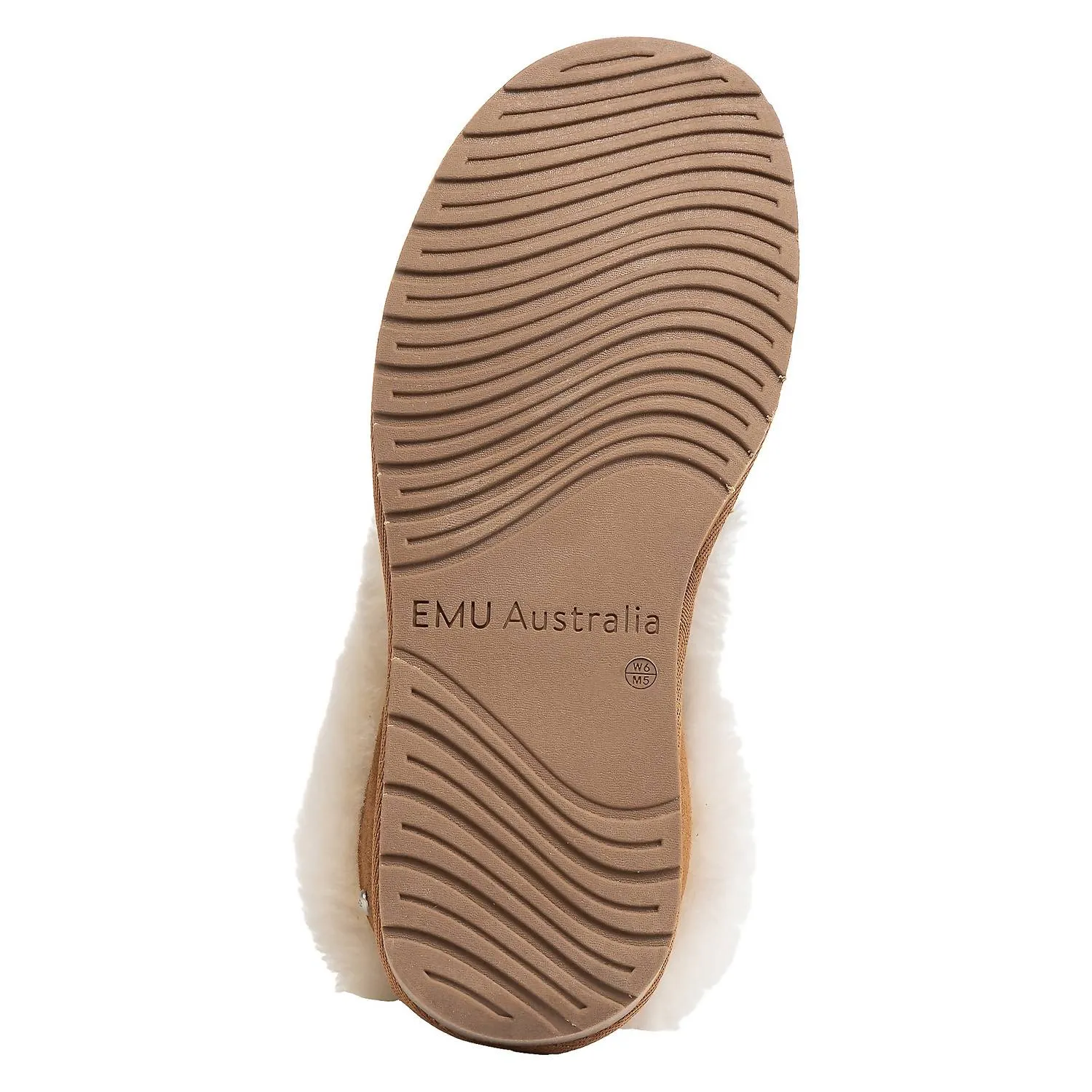 Women's Blanche Cuff High Vamp Slipper In Chestnut