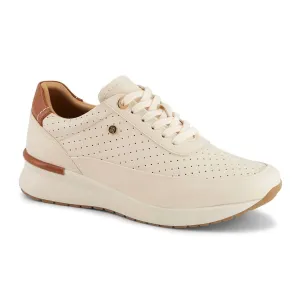 Women's Casual Sneakers In Light Beige