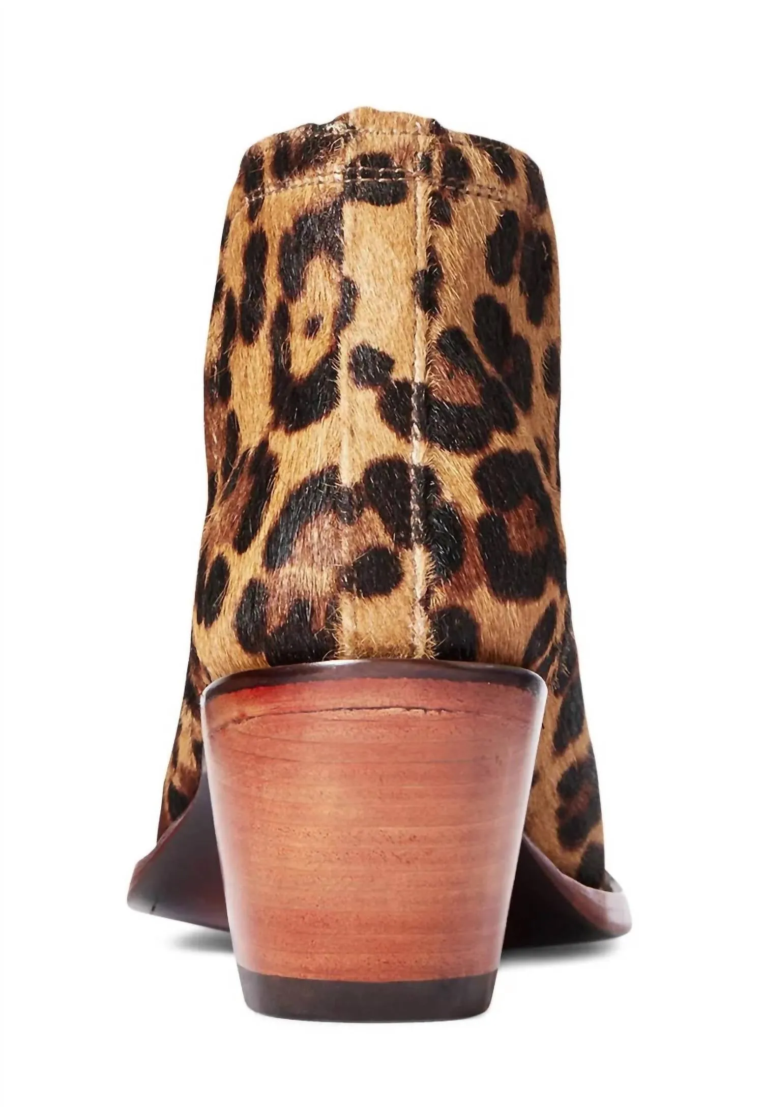 Women's Dixon Calf Bootie In Leopard Hair On