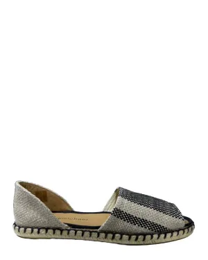 Women's Dominique Slip On Espadrille In Black/ Beige