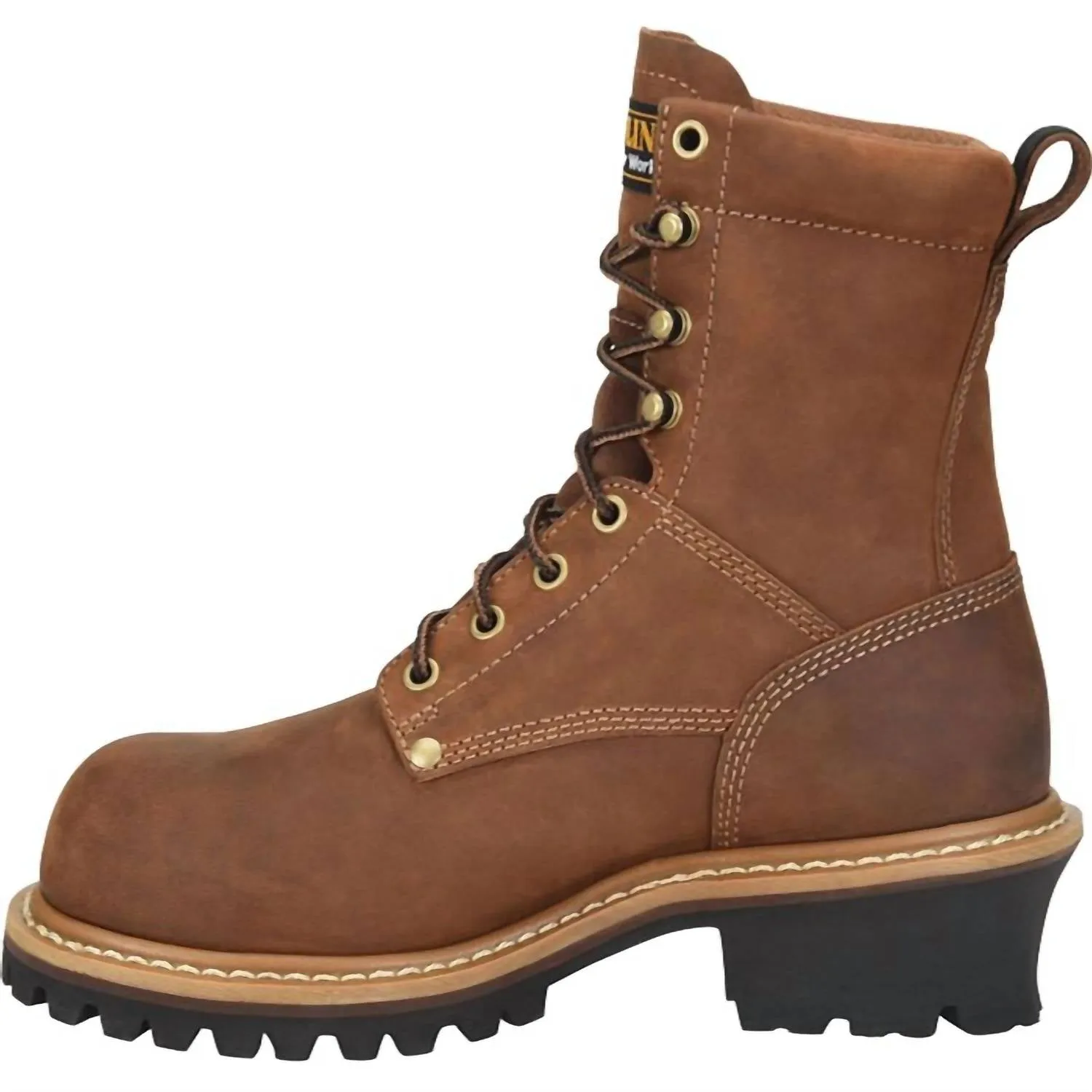 Women’S Elm 8�?Waterproof Comp Toe Logger Boot In Brown