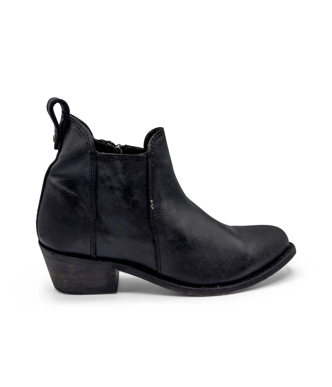 Women's Elsa Zipper Ankle Boots In Black