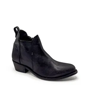 Women's Elsa Zipper Ankle Boots In Black