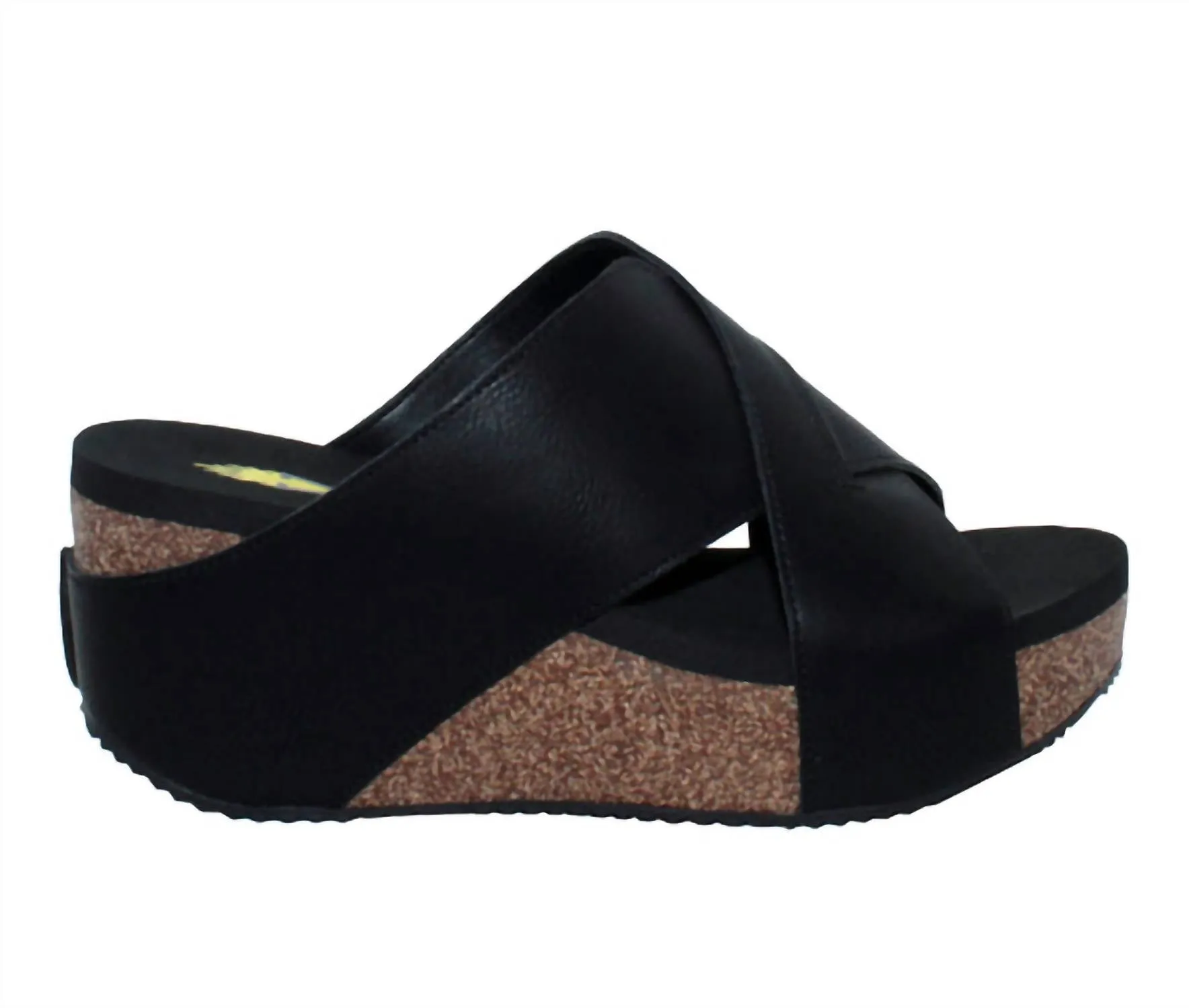 Women's Firefly Criss Cross Sandals In Black