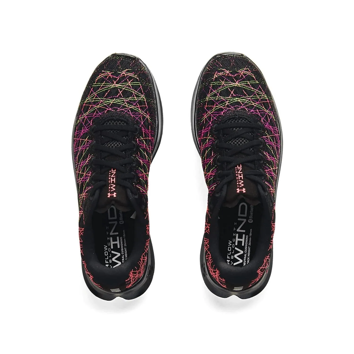 Women's Flow Velociti Wind Prizm Running Shoes In Black/multi