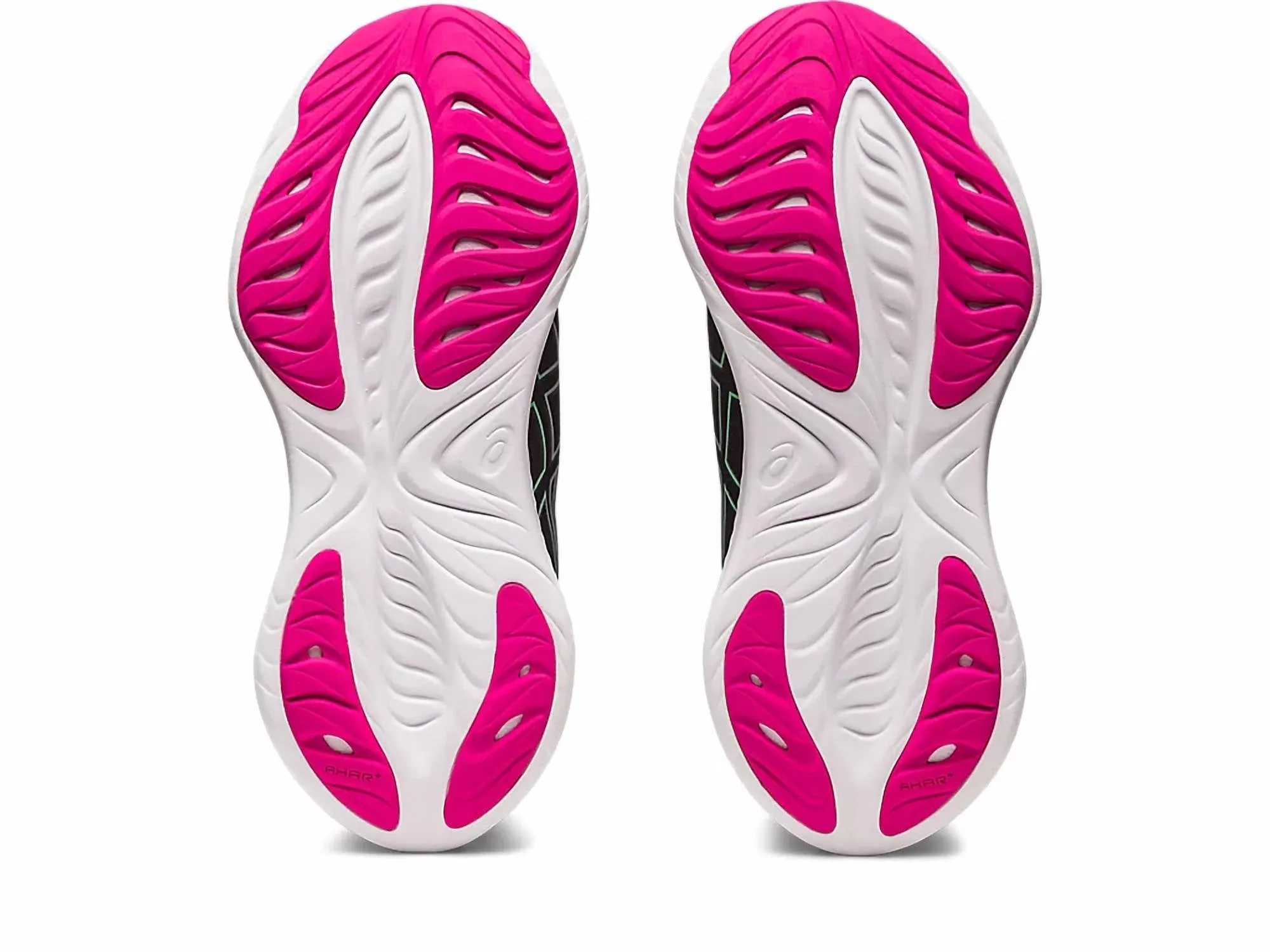 Womens Gel Cumulus 25 Running Shoes In Black/pink Rave