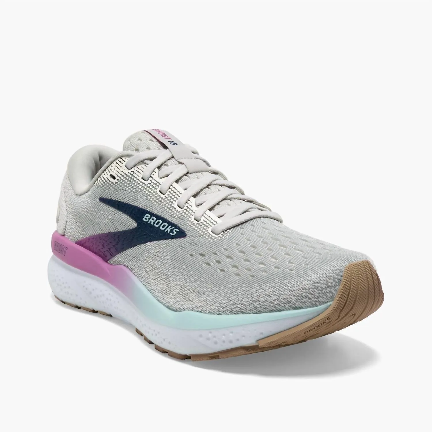 Women's Ghost 16 Shoes In White/grey/estate Blue