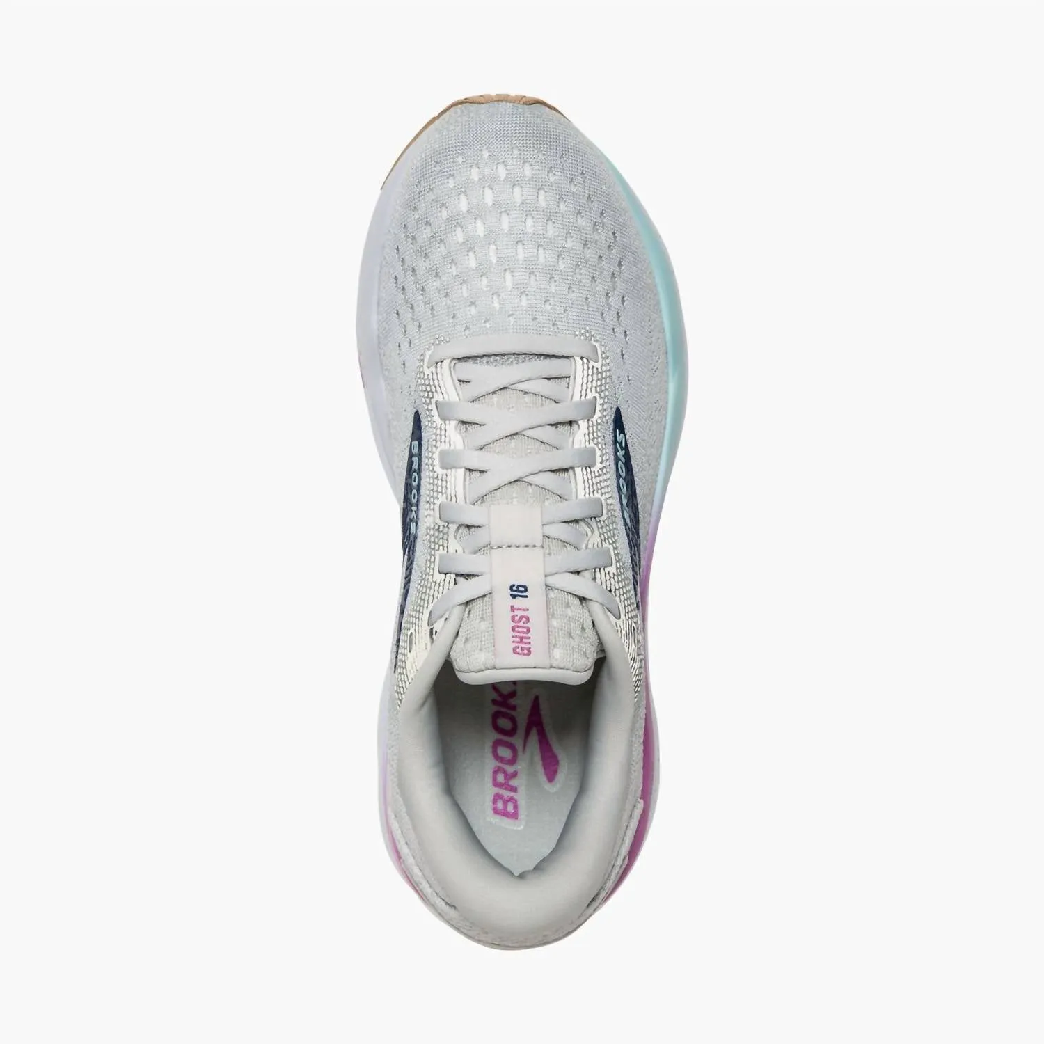 Women's Ghost 16 Shoes In White/grey/estate Blue